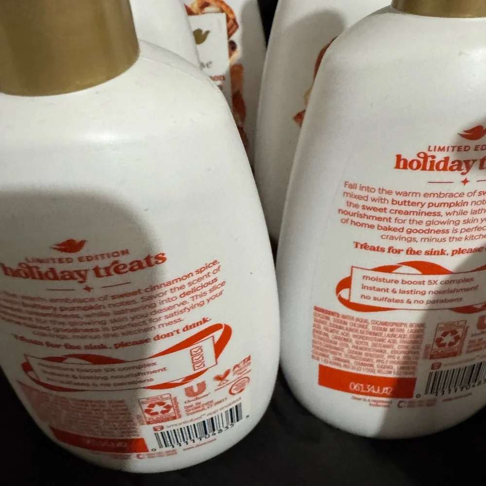 10 Dove Limited Edition Hand Wash Cinnamon Pumpkin Pie 12 Fl Oz
